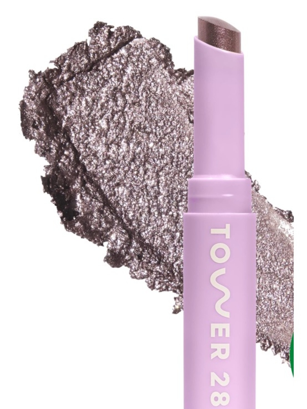 Tower 28 GoGo Cooling Shimmer Eyeshadow Stick VIPER-Cool Mauve NIB